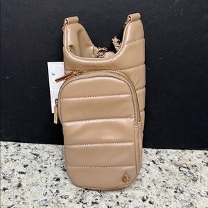 Wanderfull Taupe Cream Vegan Hydro Bag NWT